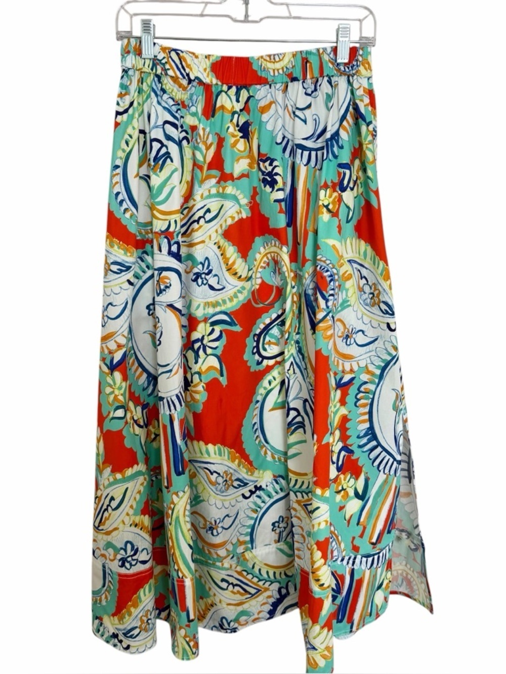 Hunter Bell Tatum Skirt Amalfi Tile Print Maxi Size Medium